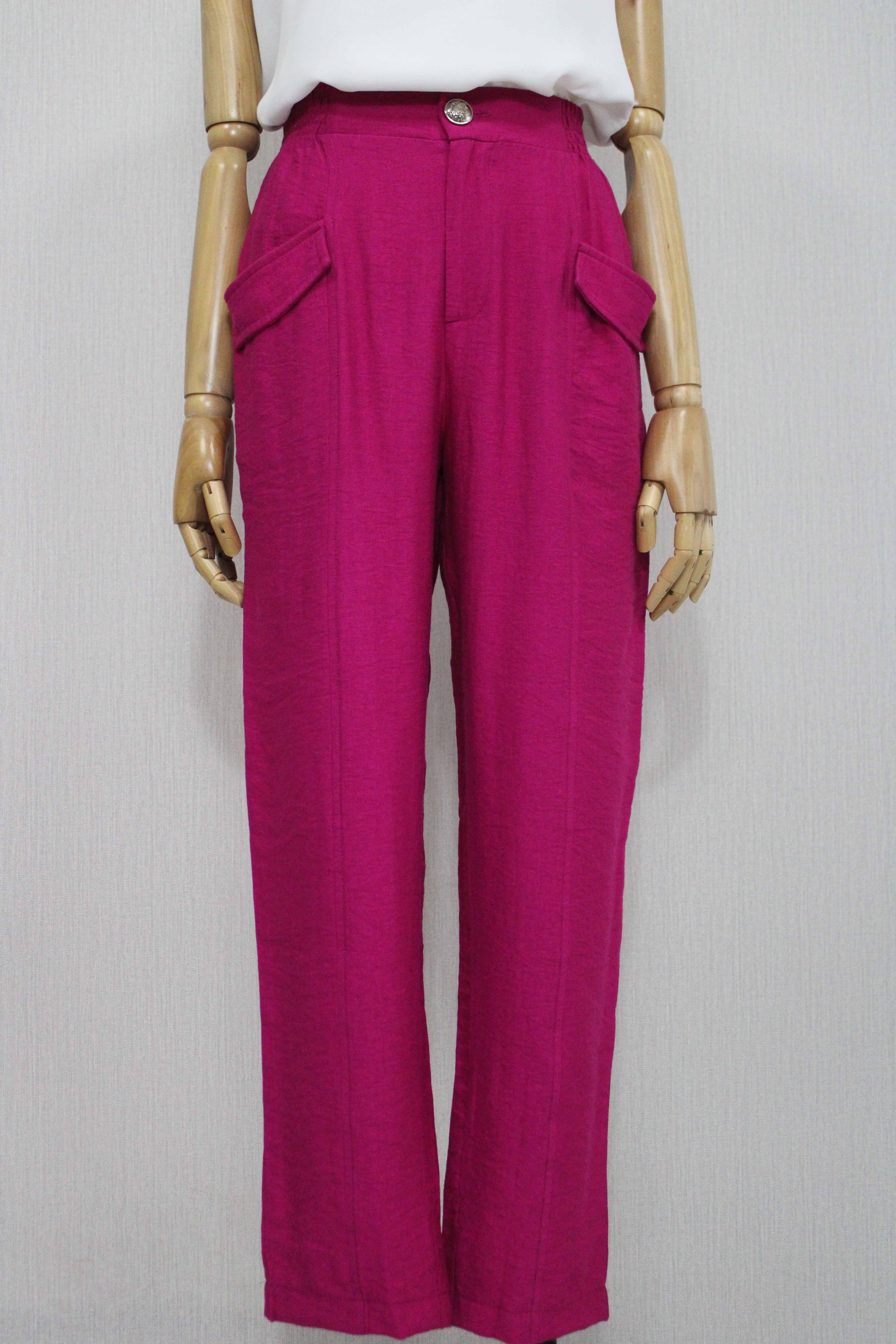 CALCA C/ BOLSO FRONTAL E ELASTIC