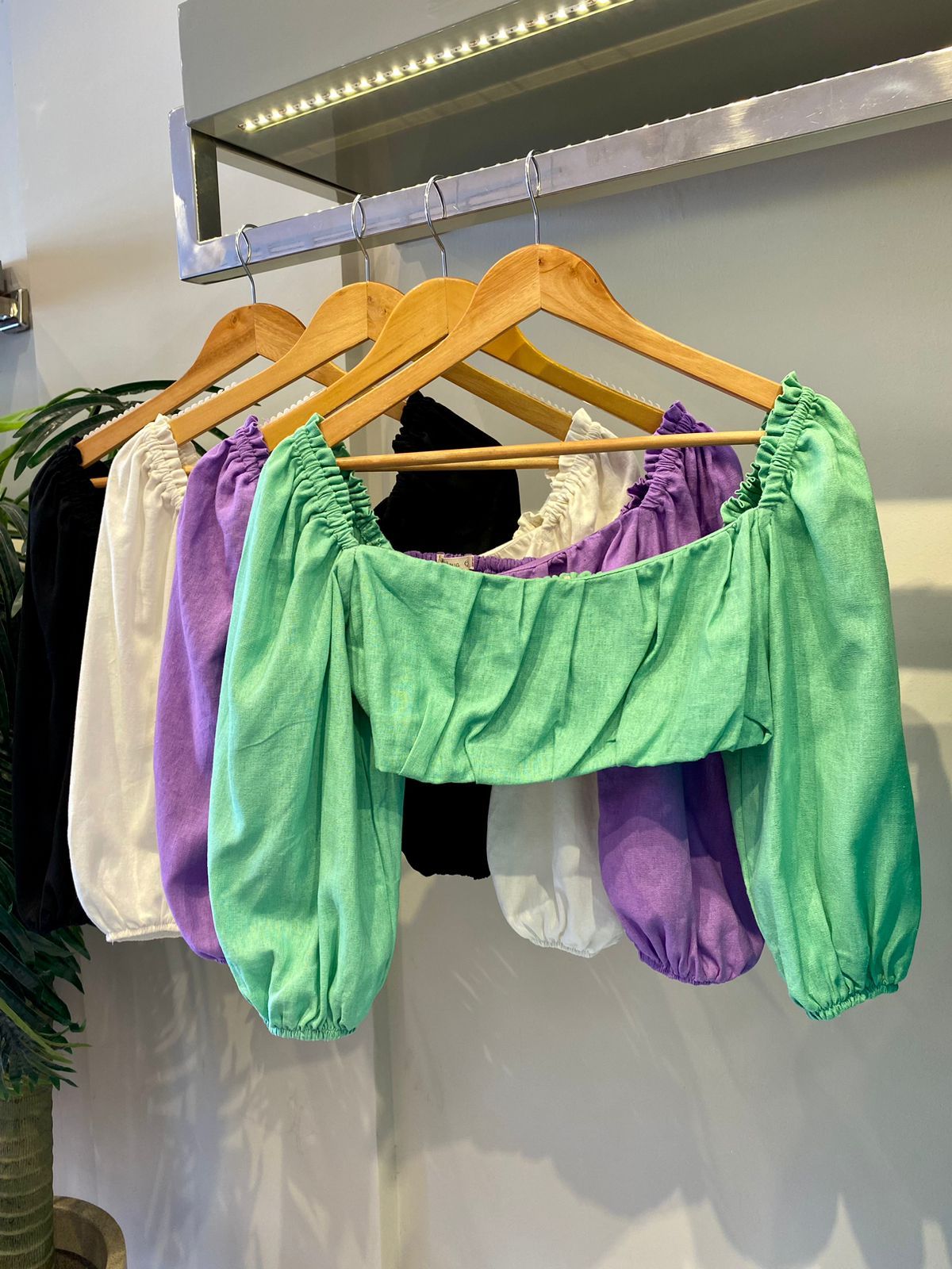 CROPPED CIGANINHA DRAPEADO