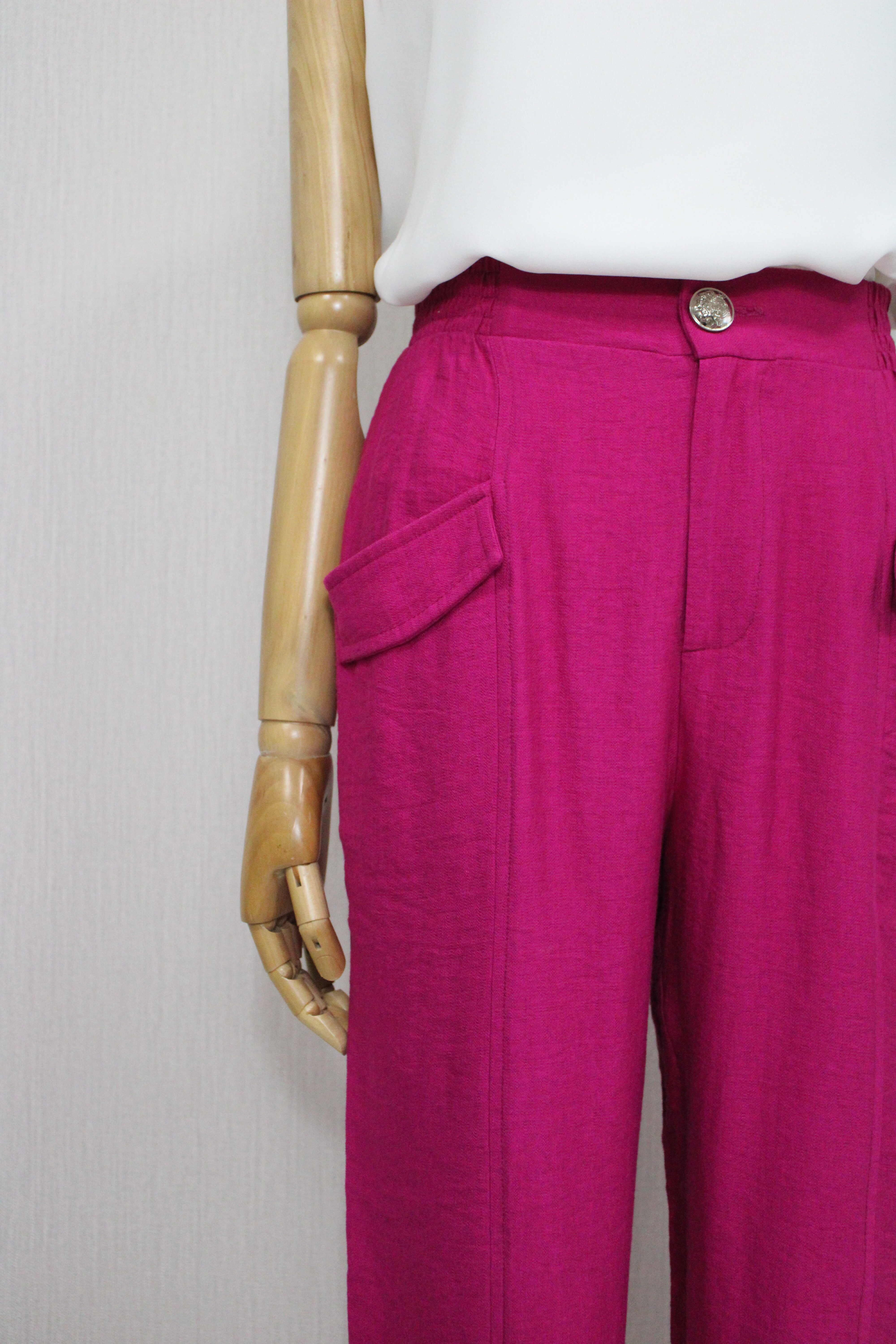 CALCA C/ BOLSO FRONTAL E ELASTIC