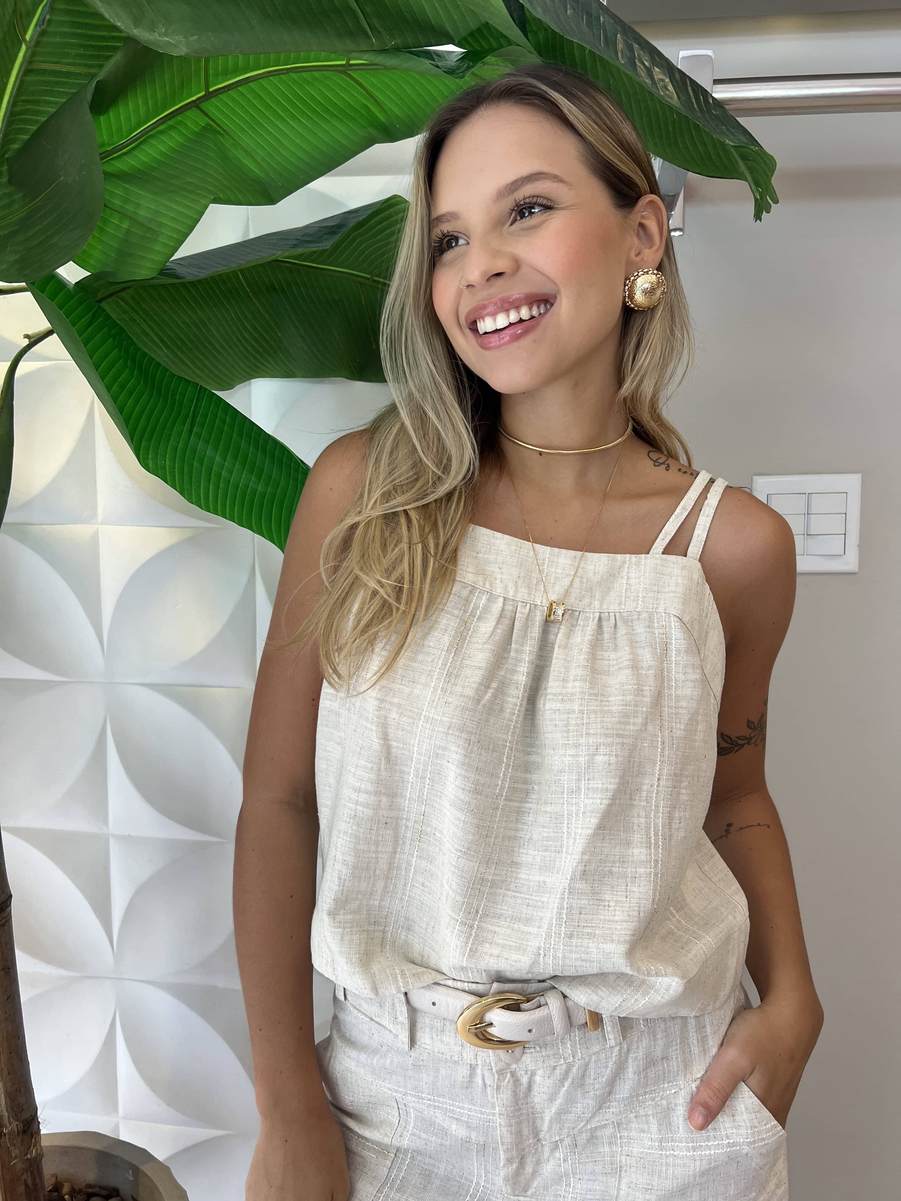 BLUSA LINHO ANTONELLA