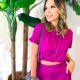 BLUSA LINHO C/ ELASTICO