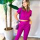 BLUSA LINHO C/ ELASTICO