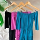 VESTIDO OMBRO A OMBRO DET BOLSO COM FIV